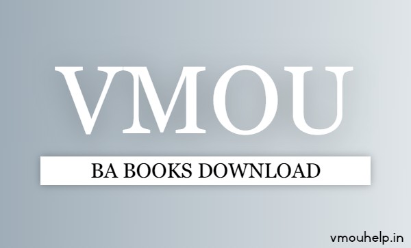 vmou ba books pdf download